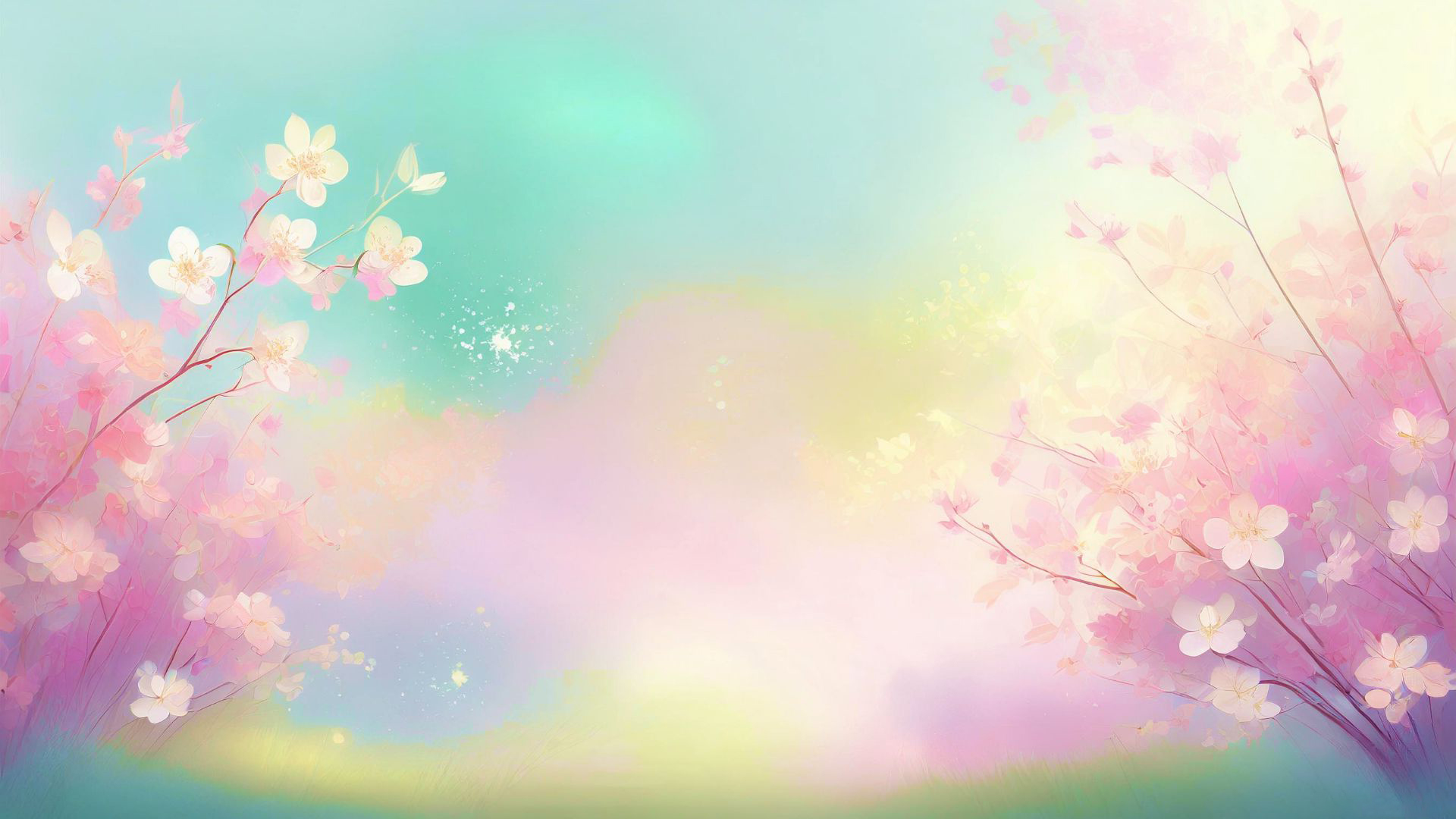 Clorivie Soldes Magasin -Clorivie Soldes Magasin Powerpoint Background Spring with Beautiful Pastel Pink Cherry Blossoms by SlidesCorner.com Backgrounds and Wallpapers1